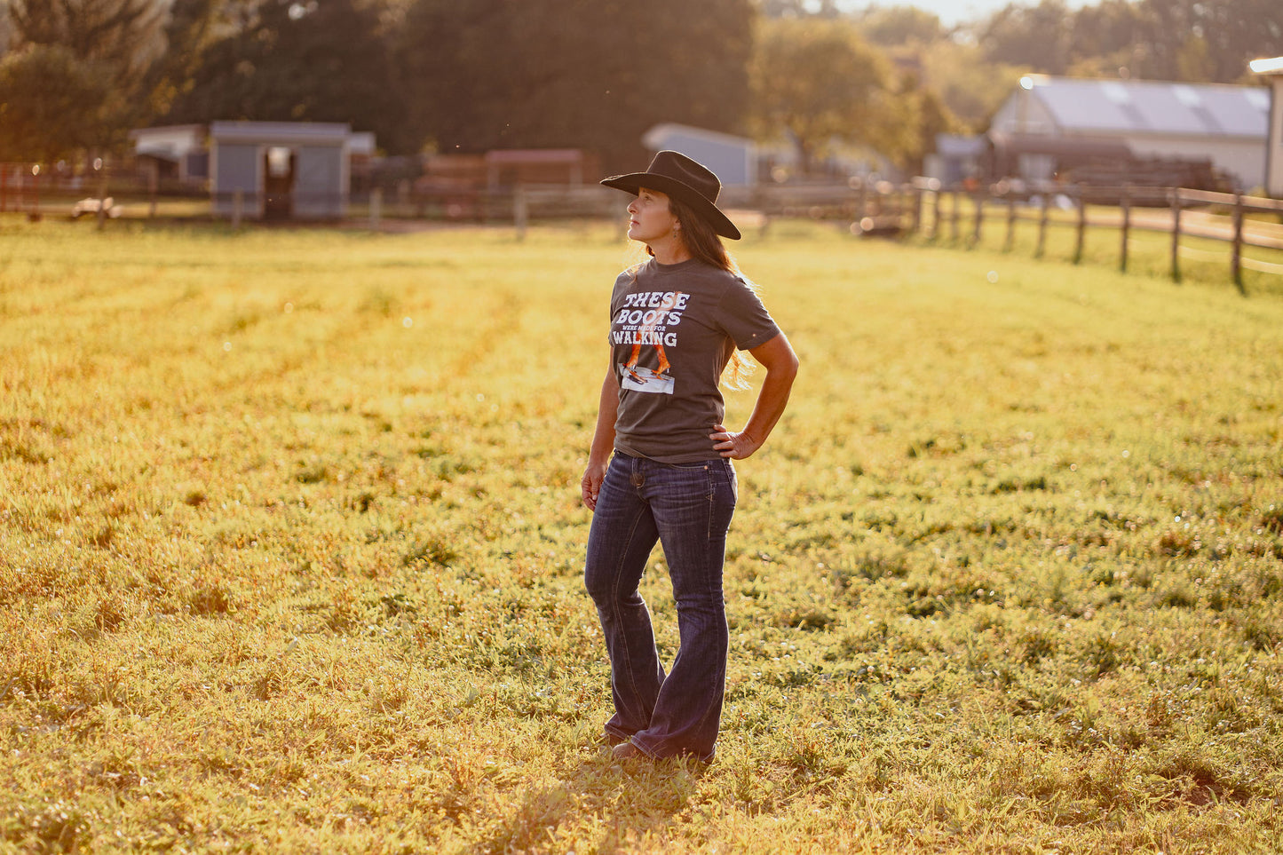 These Boots Were Made For Walking Graphic Tee