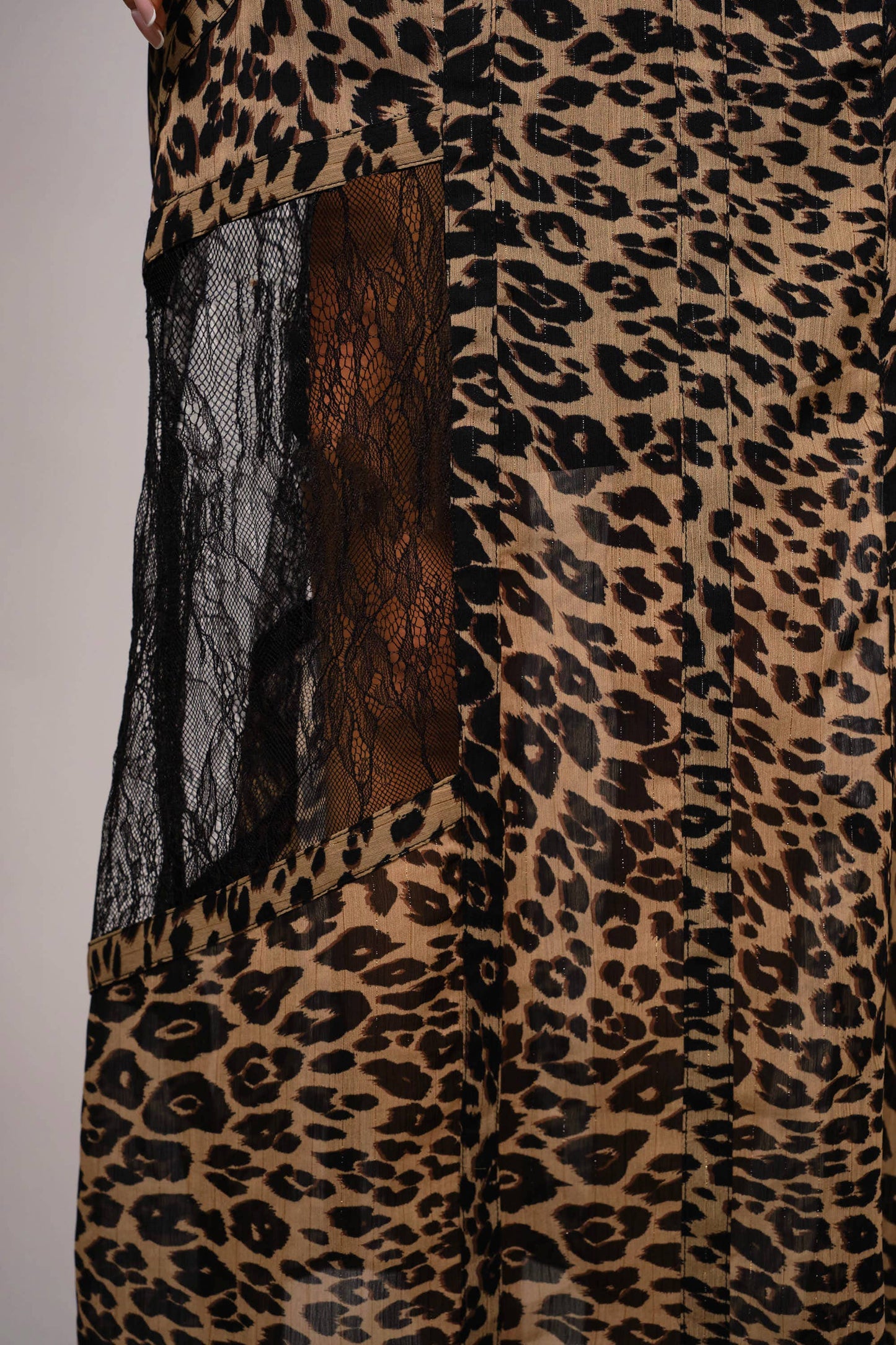 Untamed Leopard Maxi Skirt