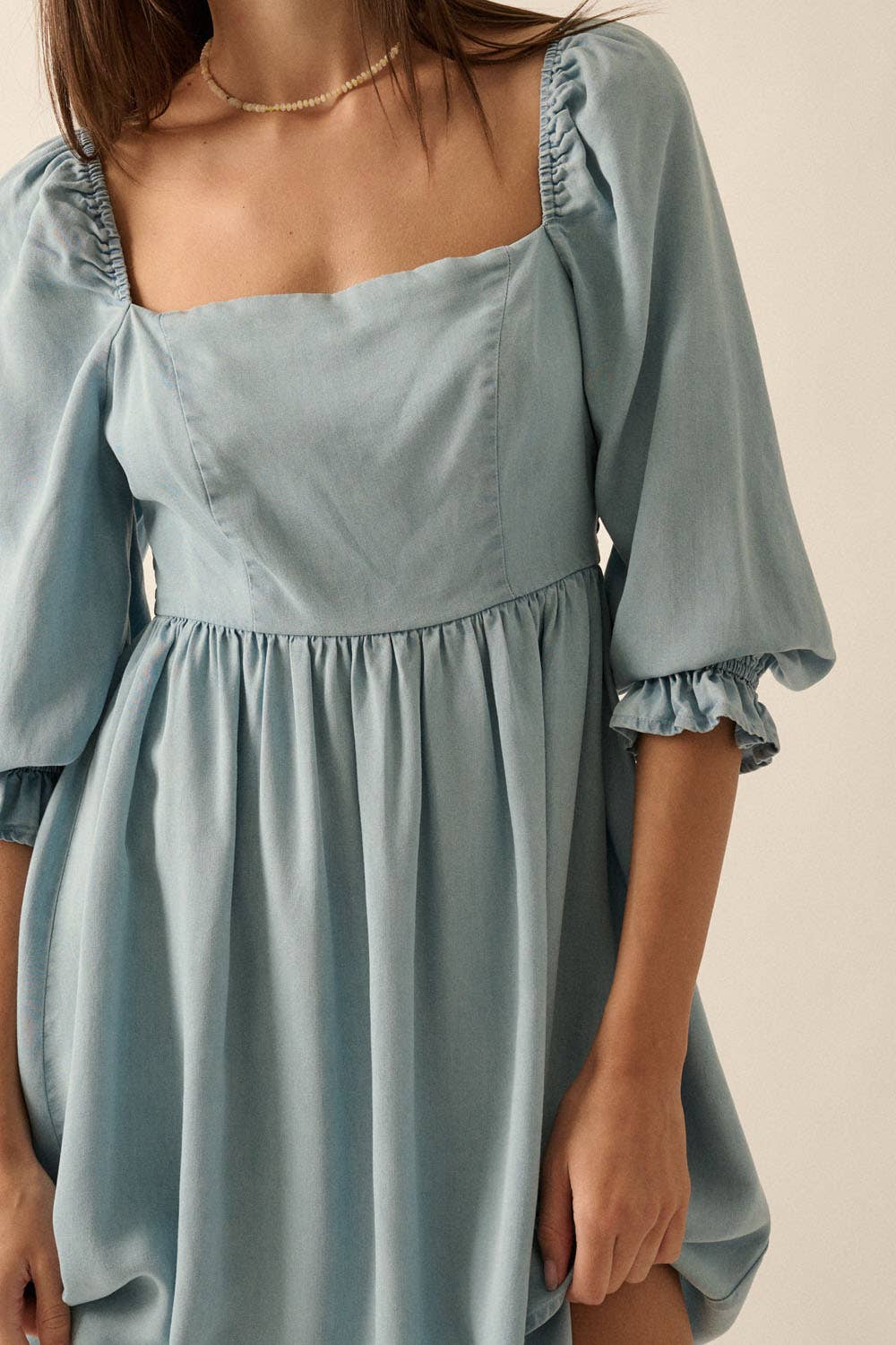 Denim Range Mini Dress