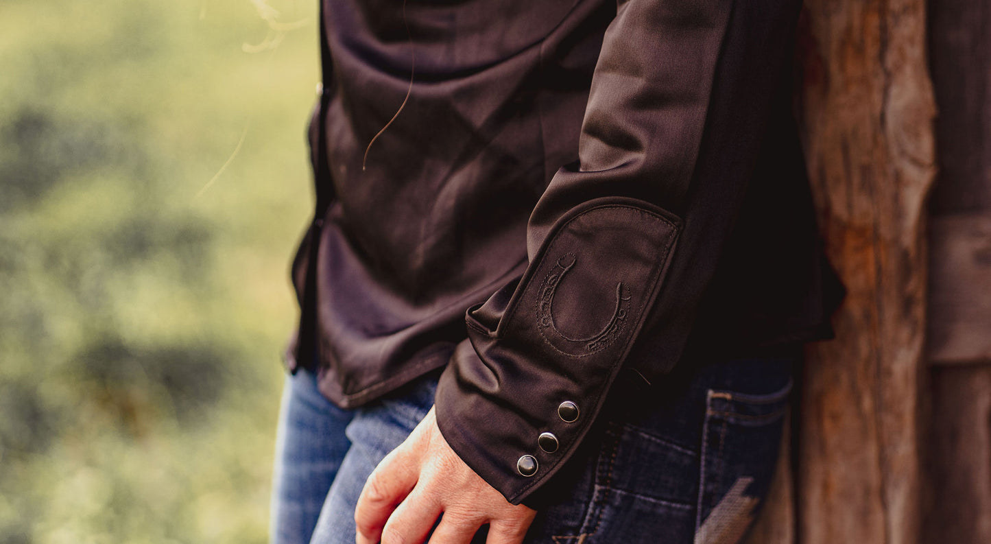 Midnight Pearl Snap Shirt