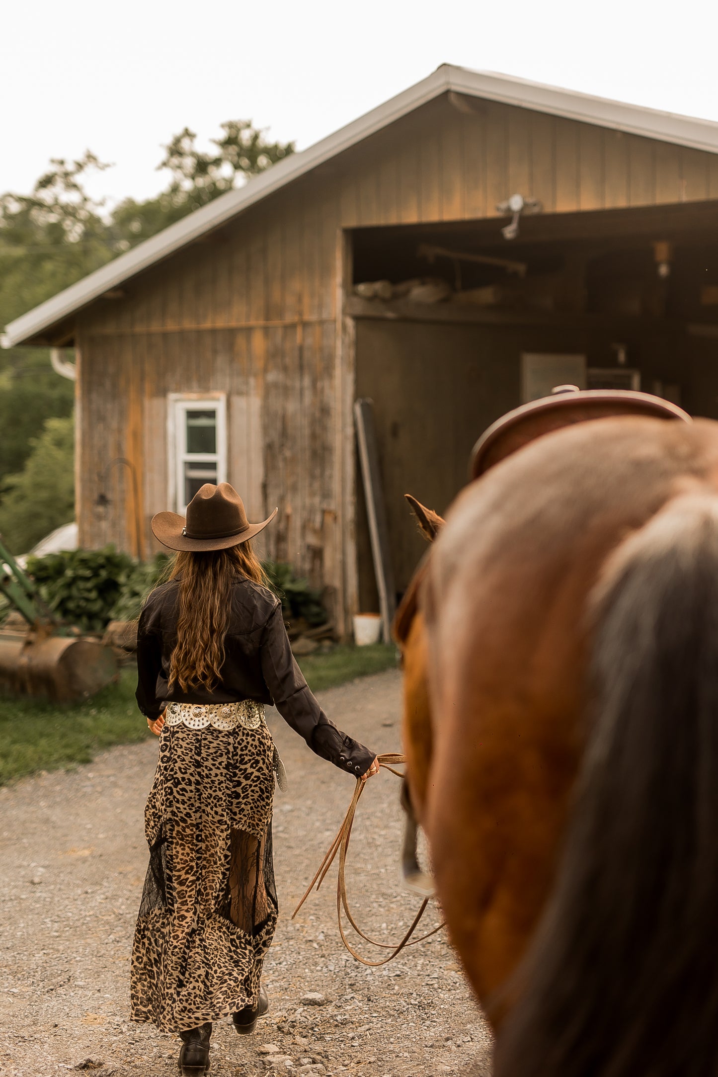 Untamed Leopard Maxi Skirt