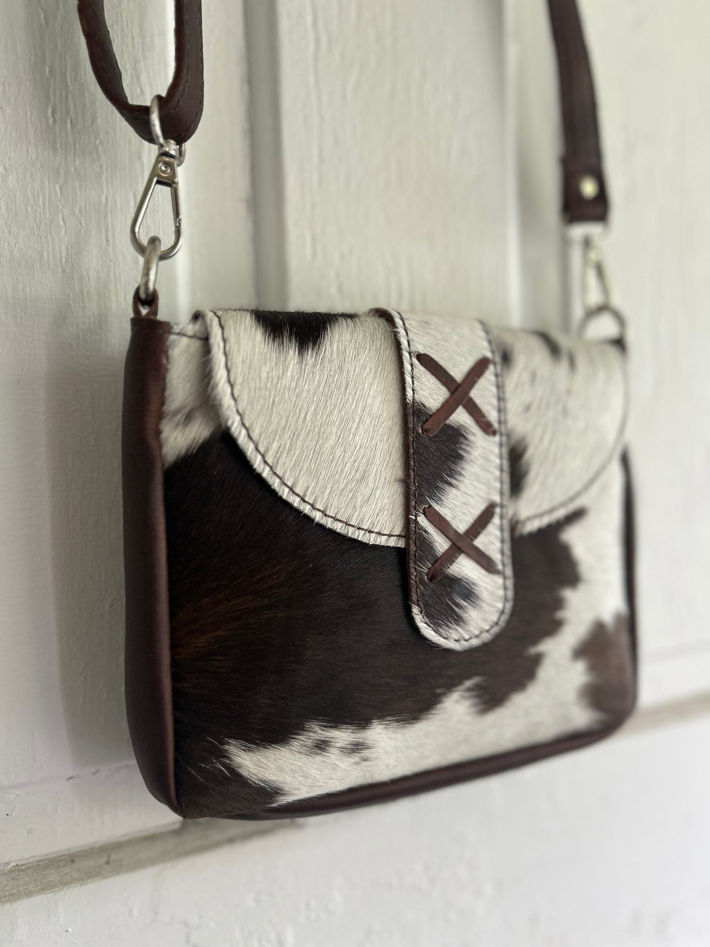Dark Bay Stitch Crossbody Bag