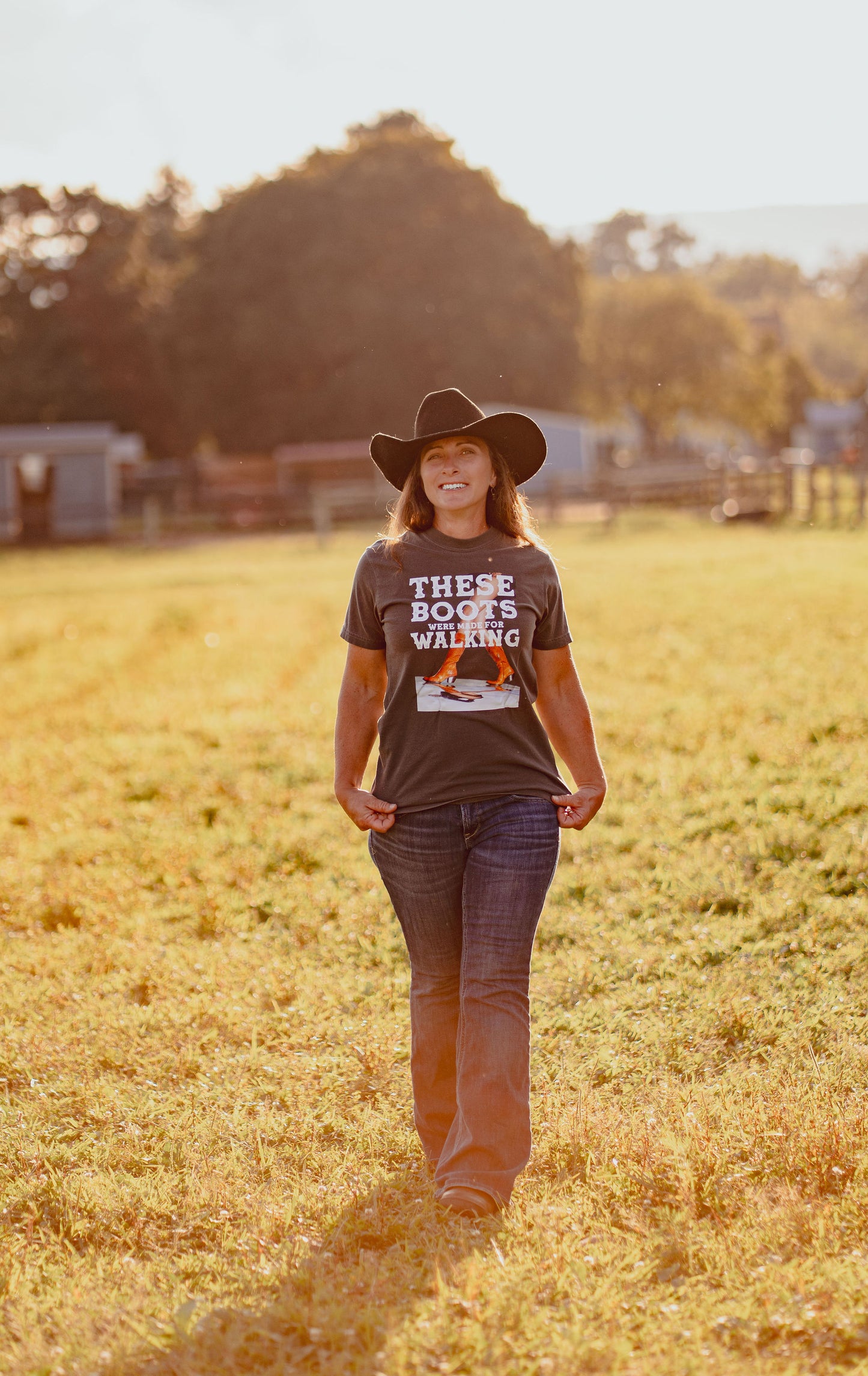 These Boots Were Made For Walking Graphic Tee