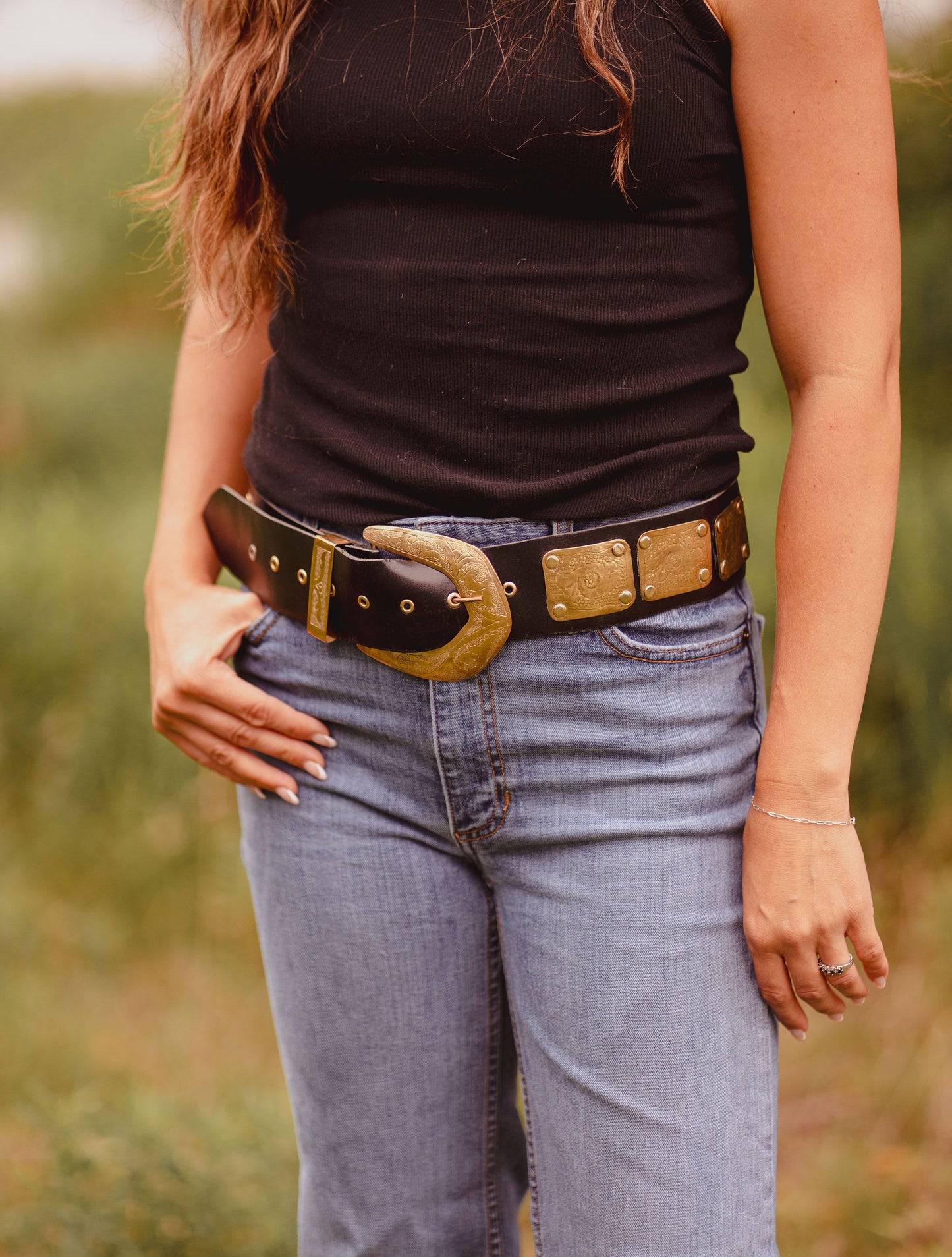 Golden Reign Concho Belt