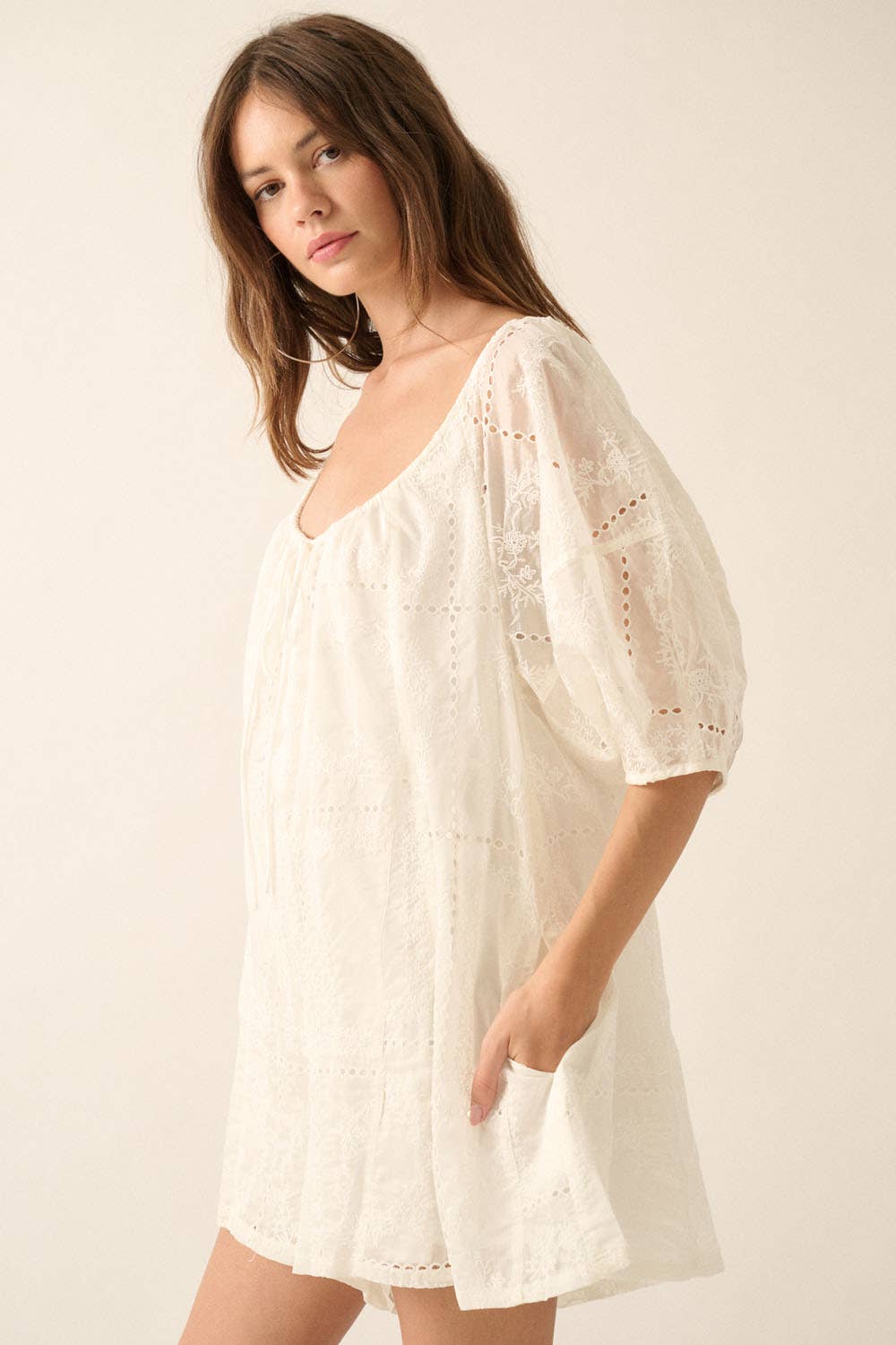 Lace Ledger Romper