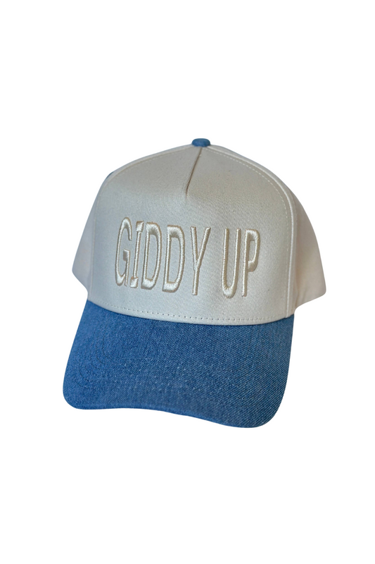 Giddy Up Denim Brim Hat
