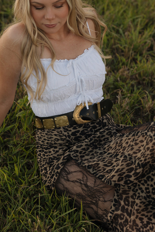 Golden Reign Concho Belt