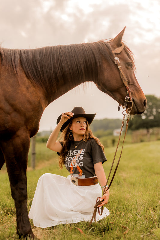 These Boots Were Made For Walking Graphic Tee