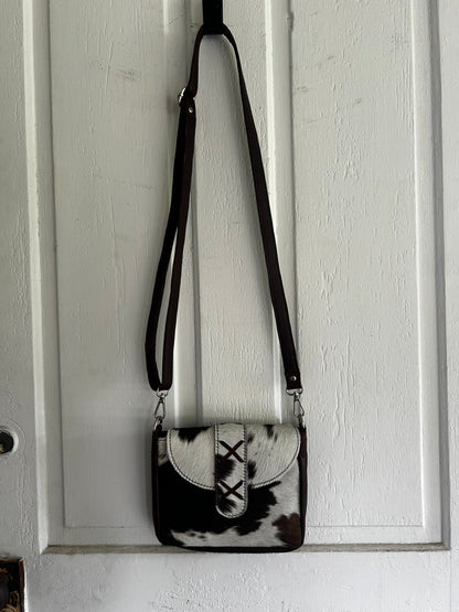 Dark Bay Stitch Crossbody Bag