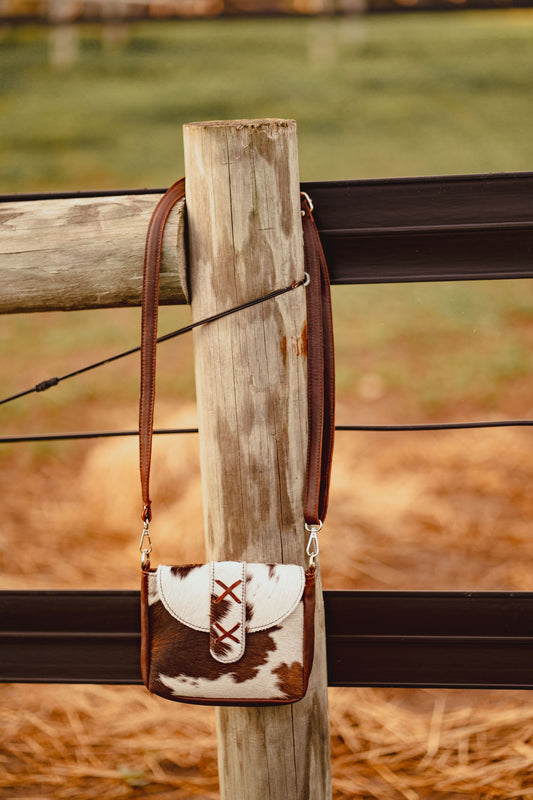 Dark Bay Stitch Crossbody Bag