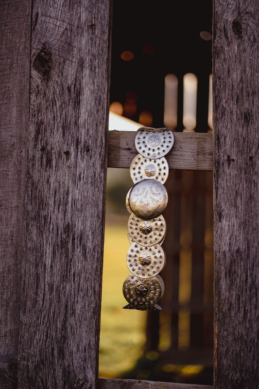 Gilded Concho Belt