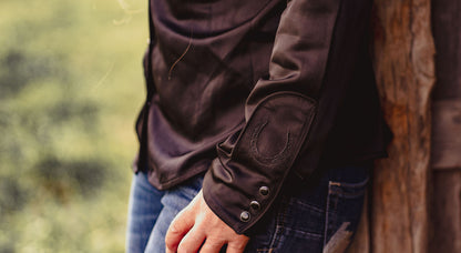 Midnight Pearl Snap Shirt