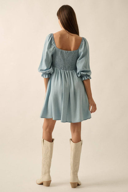 Denim Range Mini Dress