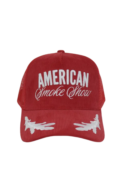 American Smoke Show Corduroy Trucker Hat