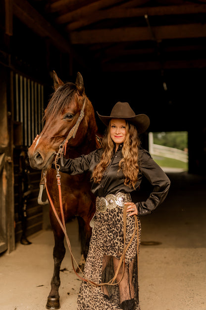 Gilded Concho Belt