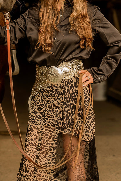 Gilded Concho Belt