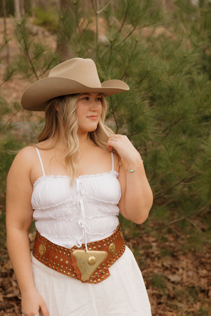 Ranch Ruched Tank Top