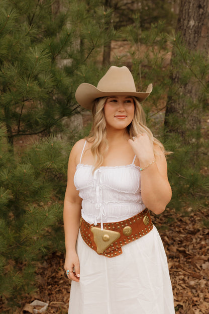 Ranch Ruched Tank Top