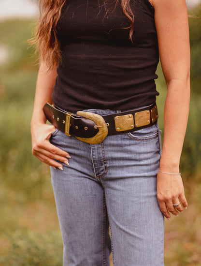 Golden Reign Concho Belt