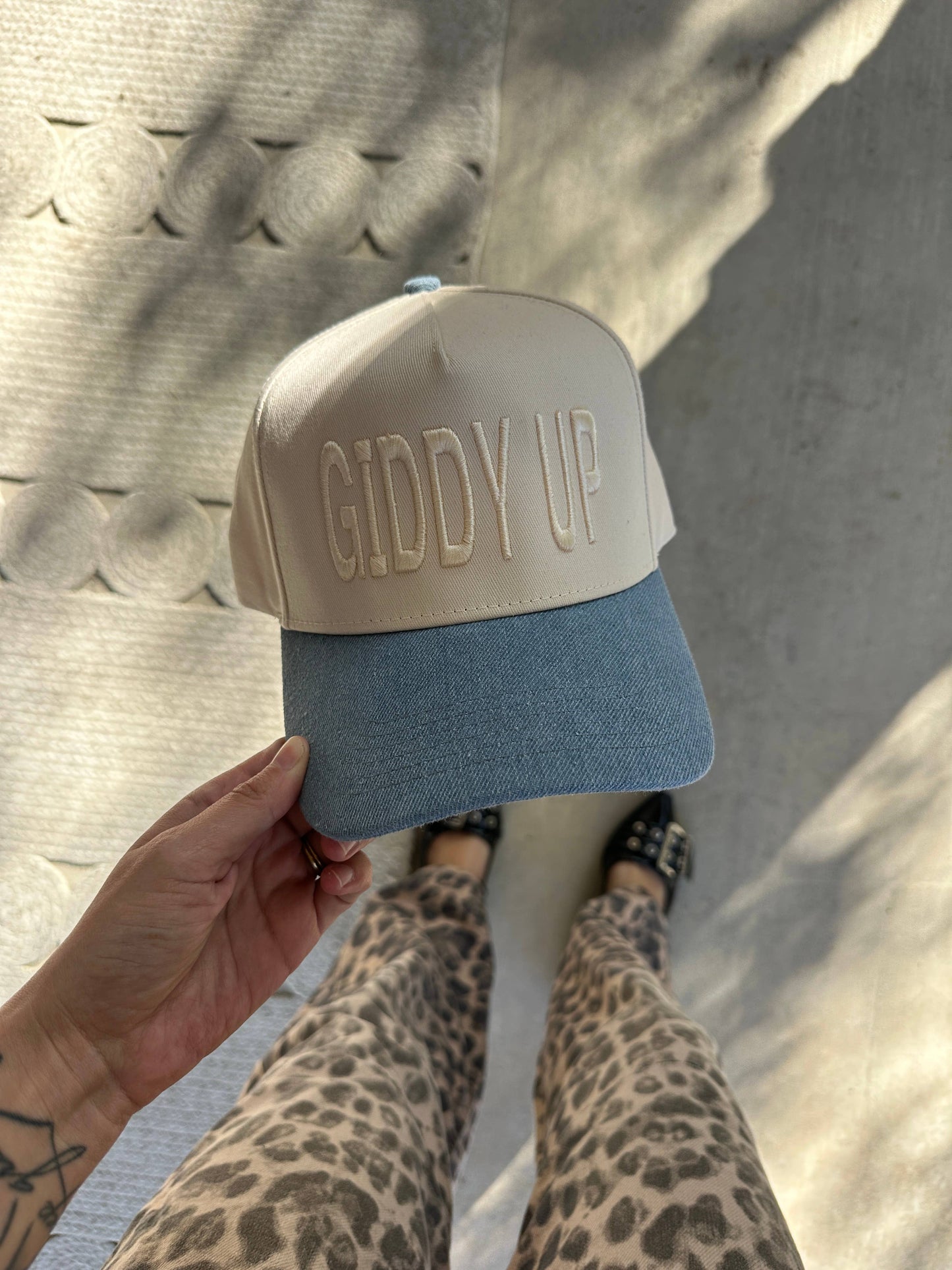 Giddy Up Denim Brim Hat