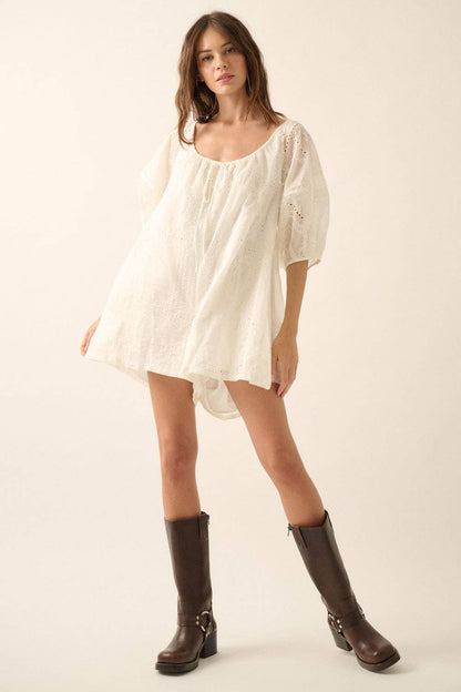 Lace Ledger Romper
